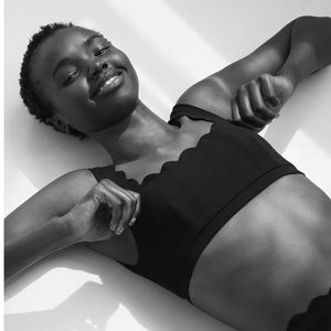 Marysia Palm Springs Bikini Top in Black (XS)